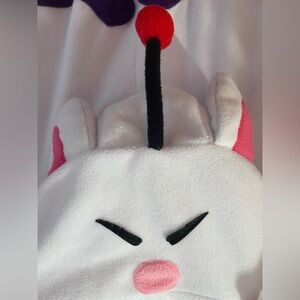 Final Fantasy Moogle Kigurumi Onesie Jumpsuit Cosplay Pyjamas/Pajamas